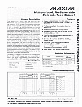 DataSheet MAX13175E pdf